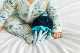 Jellyfish Stroller Toy – Blue
