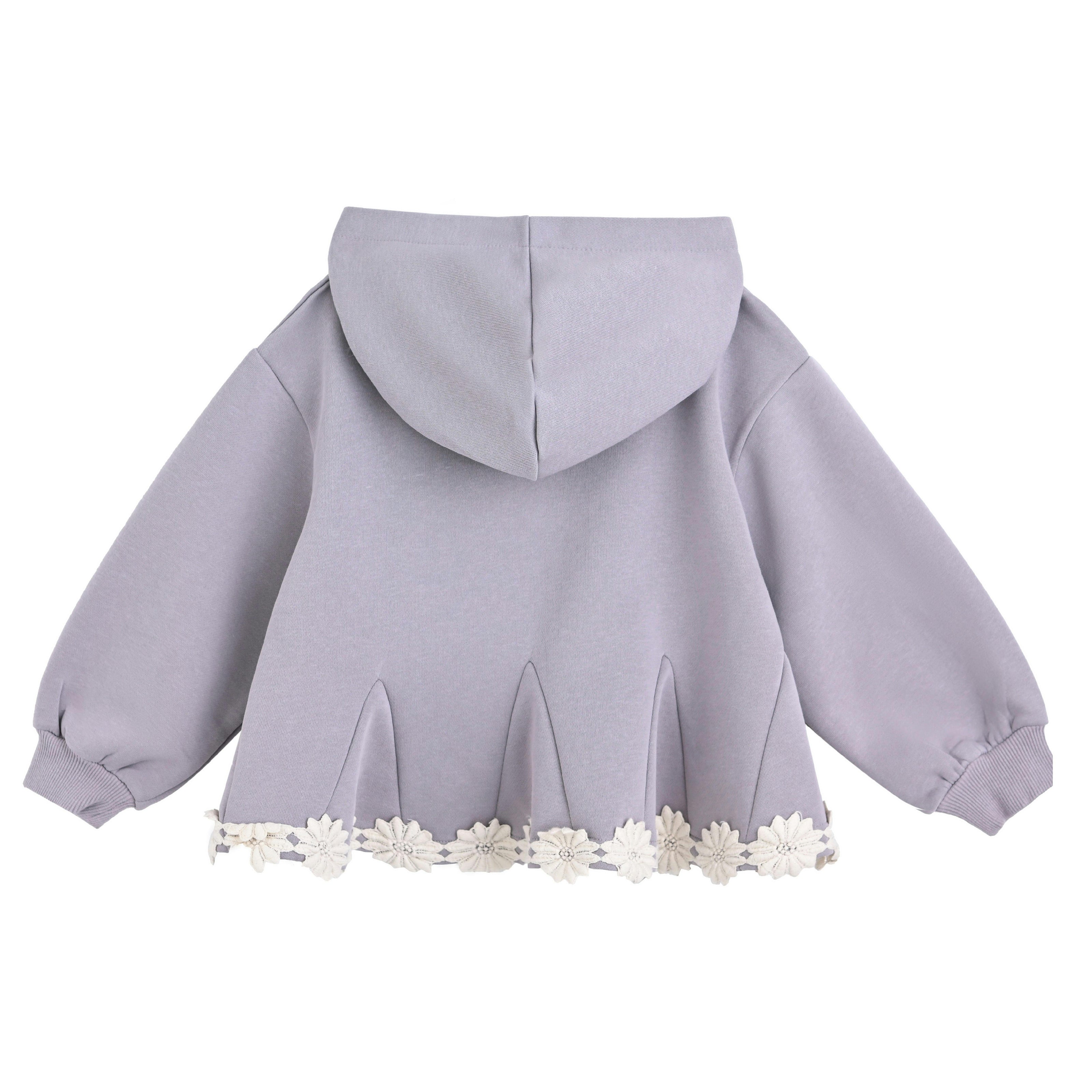 Light Purple Lace-Trim Set