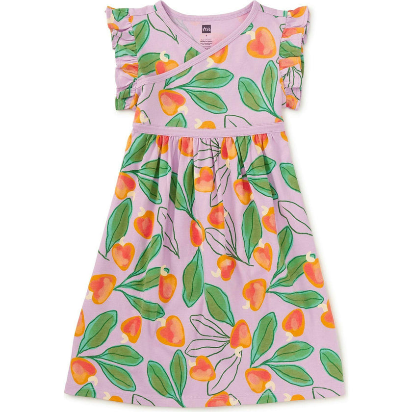 Wrap Neck Dress, Multi