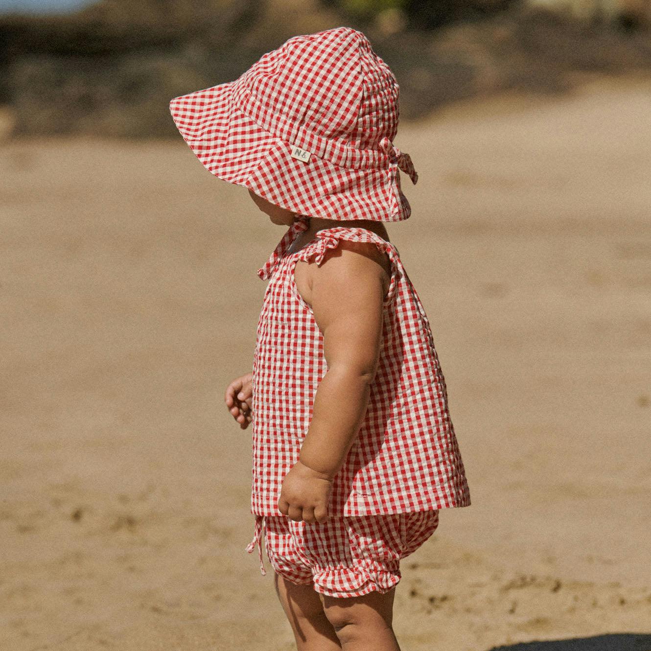 Petal Set Gingham
