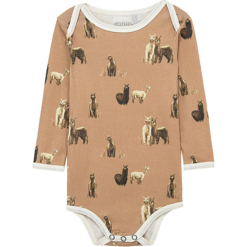 Organic Cotton Long Sleeve One Piece