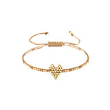 Miyuki Heart Bracelet