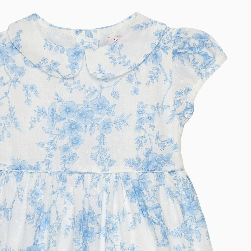 Baby Kate Floral Plumeti Dress