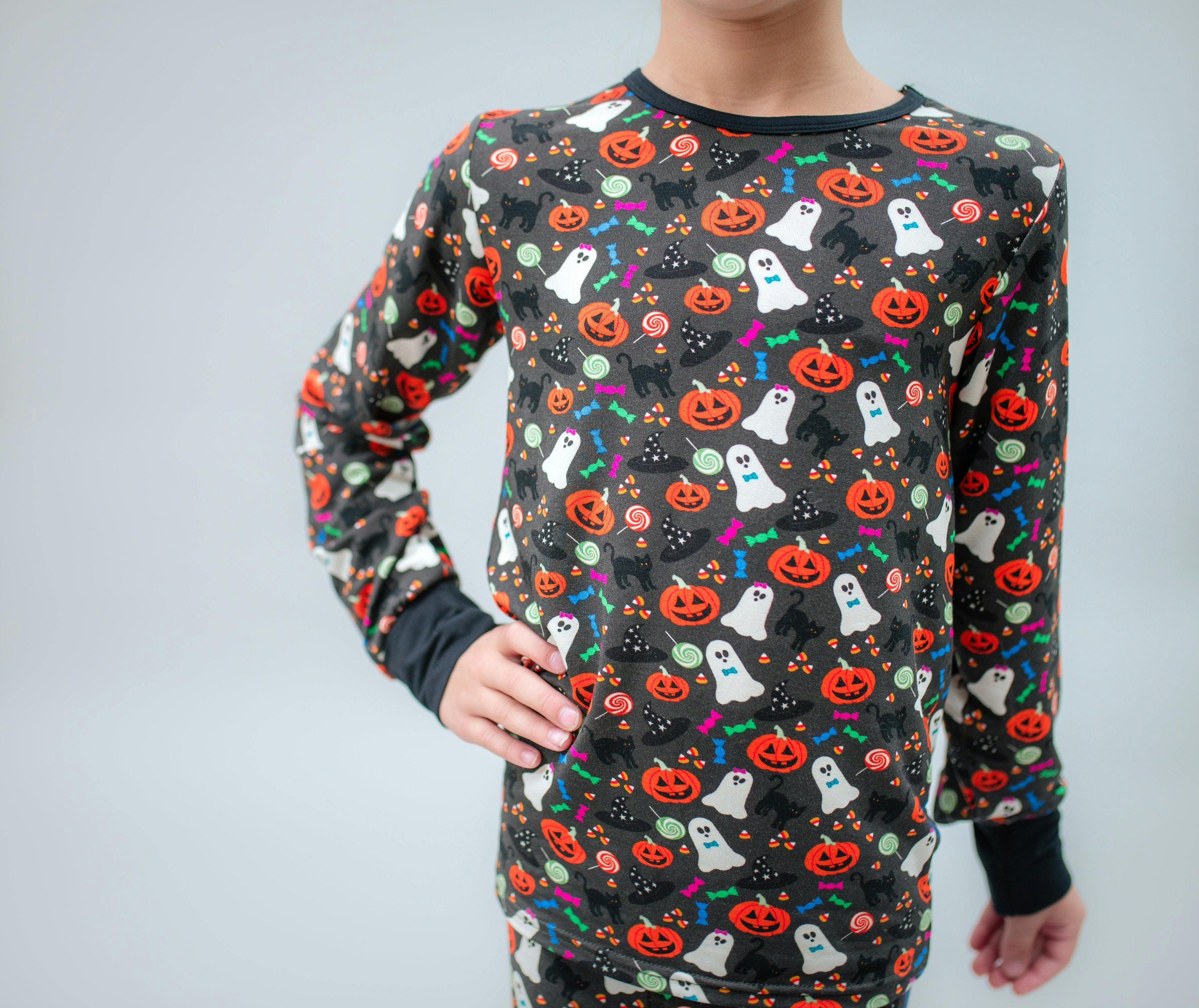 Sweet & Spooky Two Piece Halloween PJ Set