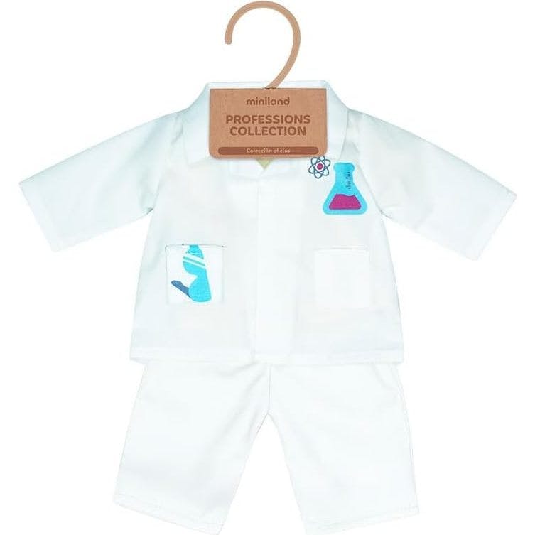 Careers Collection - Scientist Doll Outfit with Lab Coat & Pants for 15" Baby Dolls