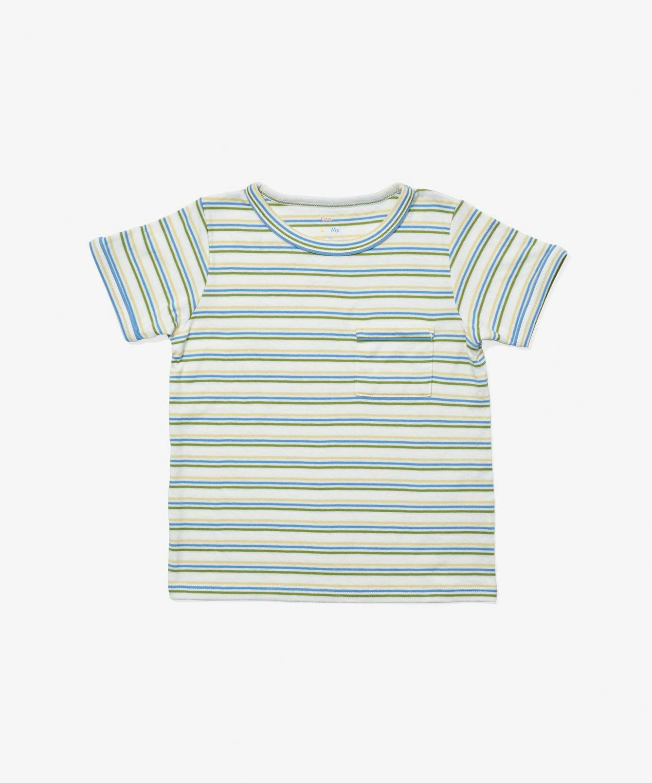 Willie T-Shirt, Butter Triple Stripe