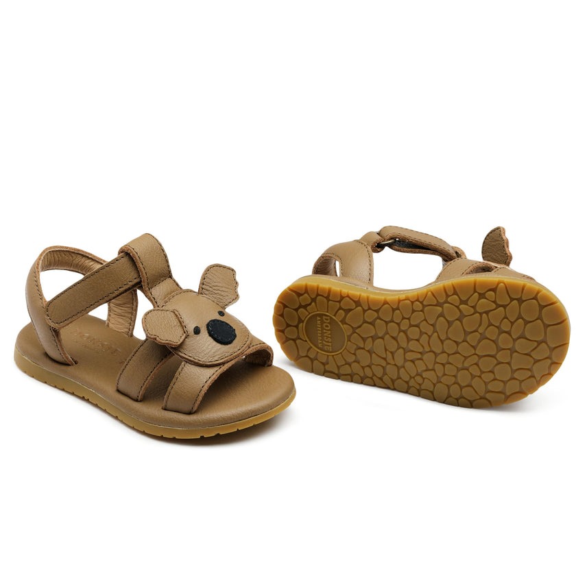 Mhalo Sandals | Koala | Truffle Leather