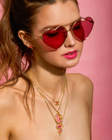 Found Small Nest Pendant Necklace - Diamond