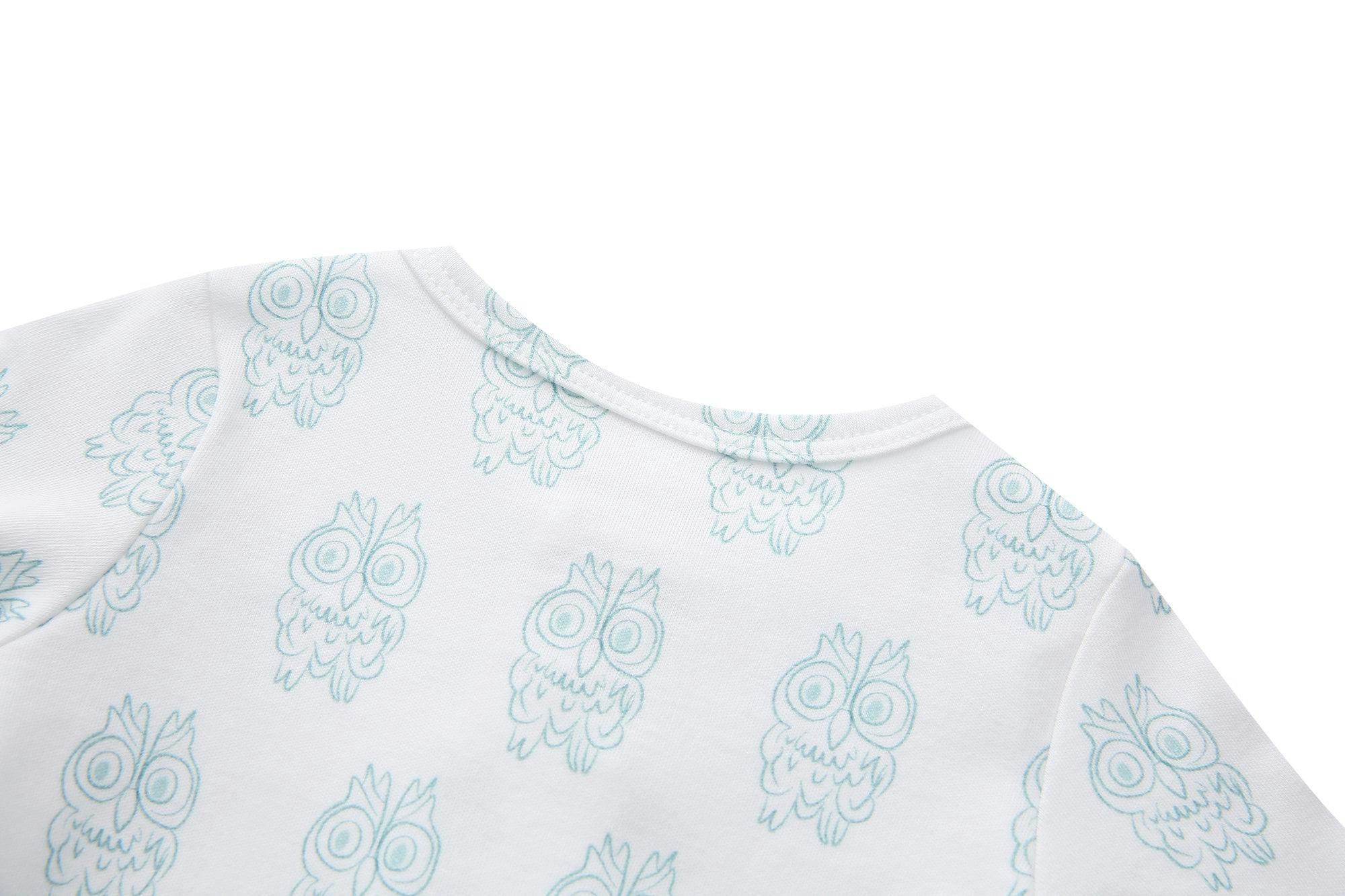 Footie Pajama Sleepsuit - Petite Chouette Green