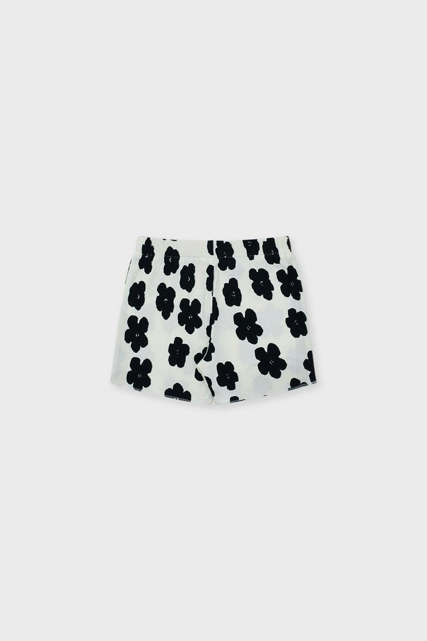 Organic Cotton Ribbed Short