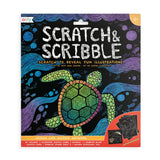 Ocean Life Scratch and Scribble Scratch Art Kit