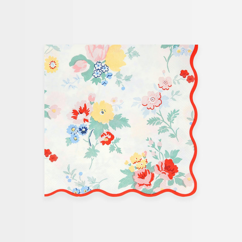 Vintage Floral Large Napkins
