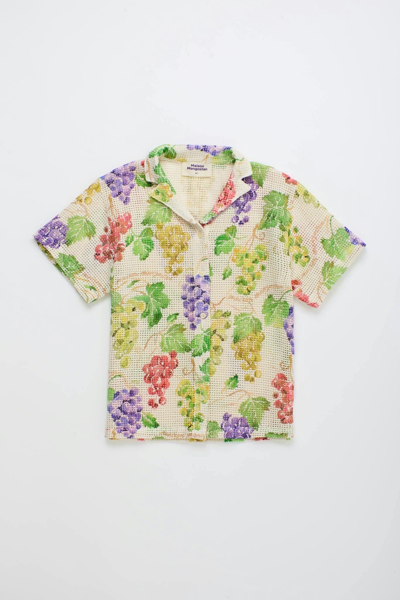 UVAS MESH SHIRT ANGORA