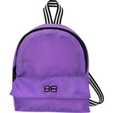 Sophia's Nylon Backpack for 18" Dolls, Purple/Black