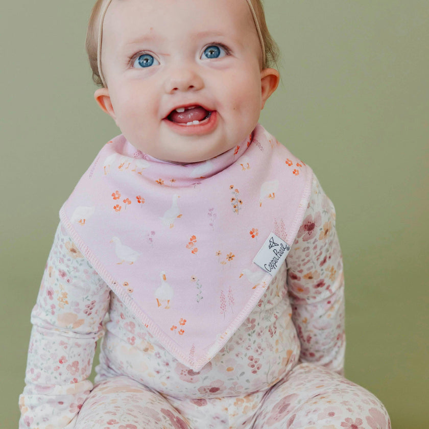 4 Pack Baby Bandana Bibs - Gigi