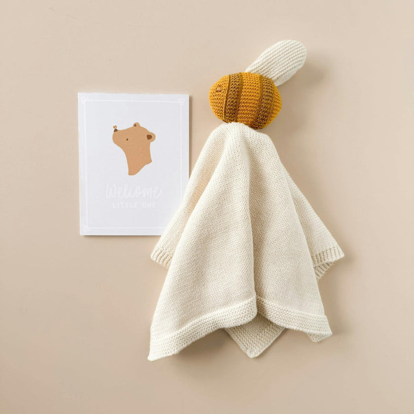 Set Blueberry Blanket Bee Lovey