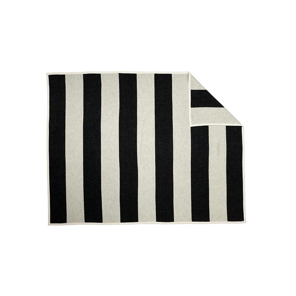 Blanket BOB Black/ Vanilla 4.5 x 6 ft