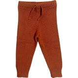 Pima Cotton Knit Jogger in Mocha