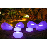 AirCandy Illuminated LED Inflatable Ottoman