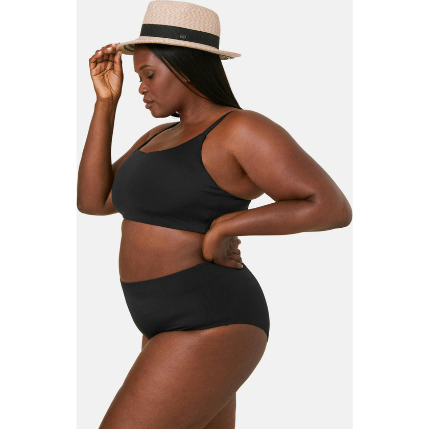 The Maui Bikini Top - Eco Nylon - Black