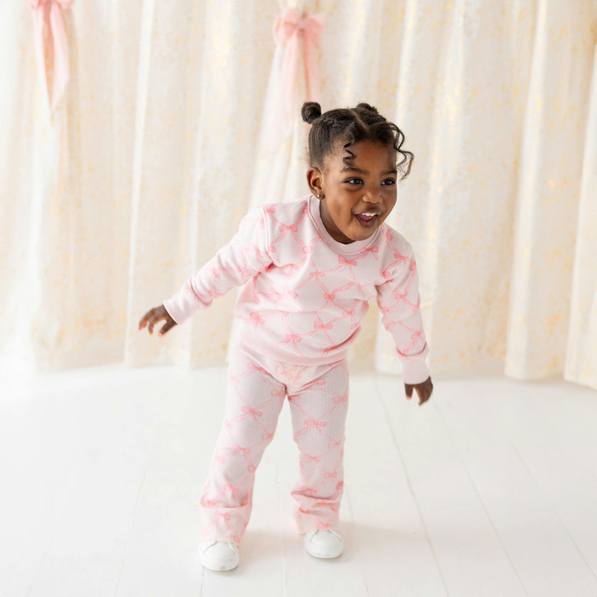 Bow Trellis Flare Legging