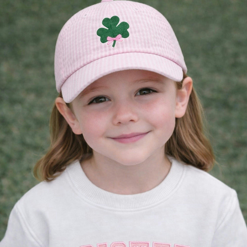 Shamrock Bow Baseball Hat