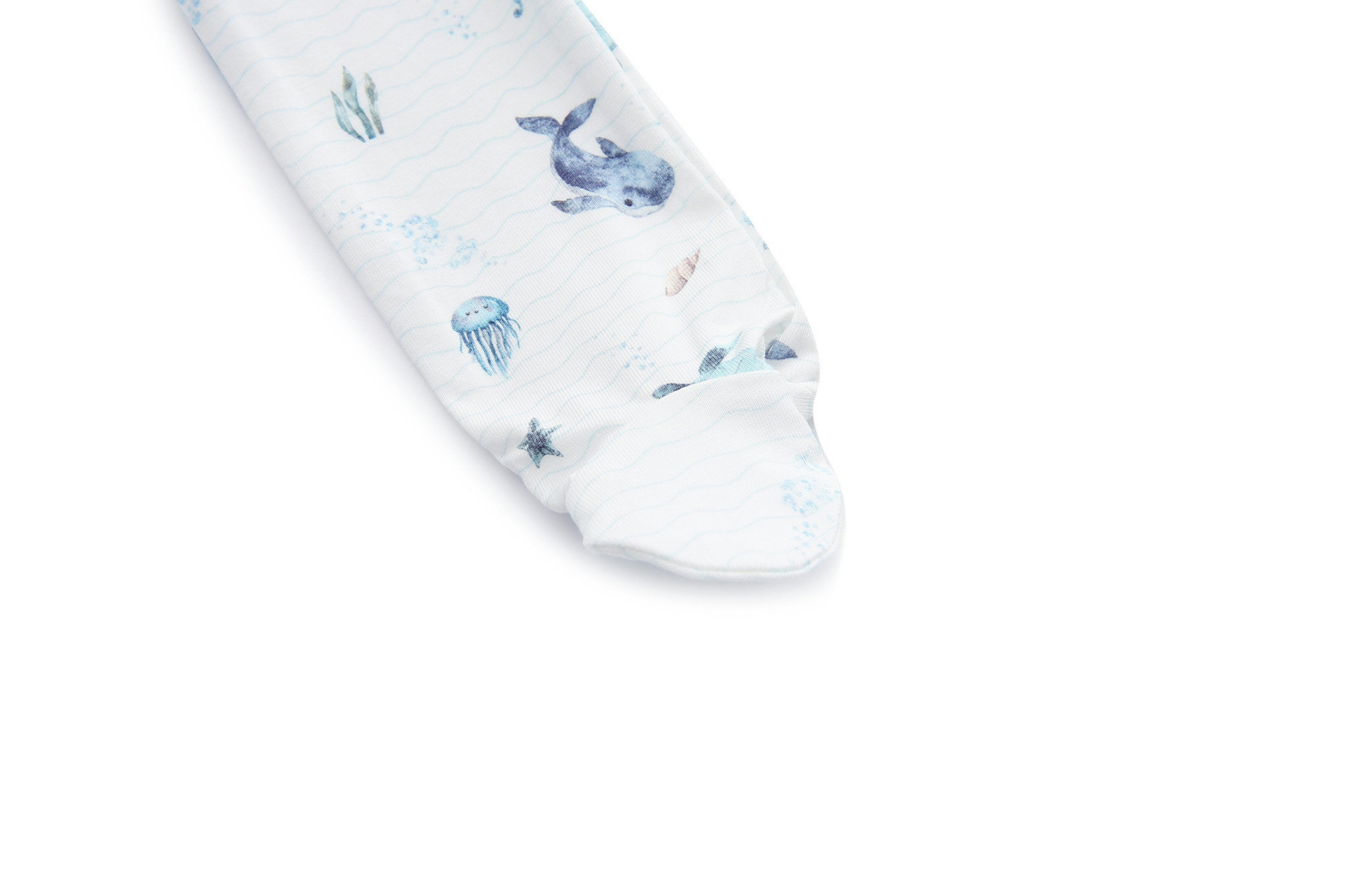 Bamboo Baby Pyjama Sleepsuit - Le Bleu