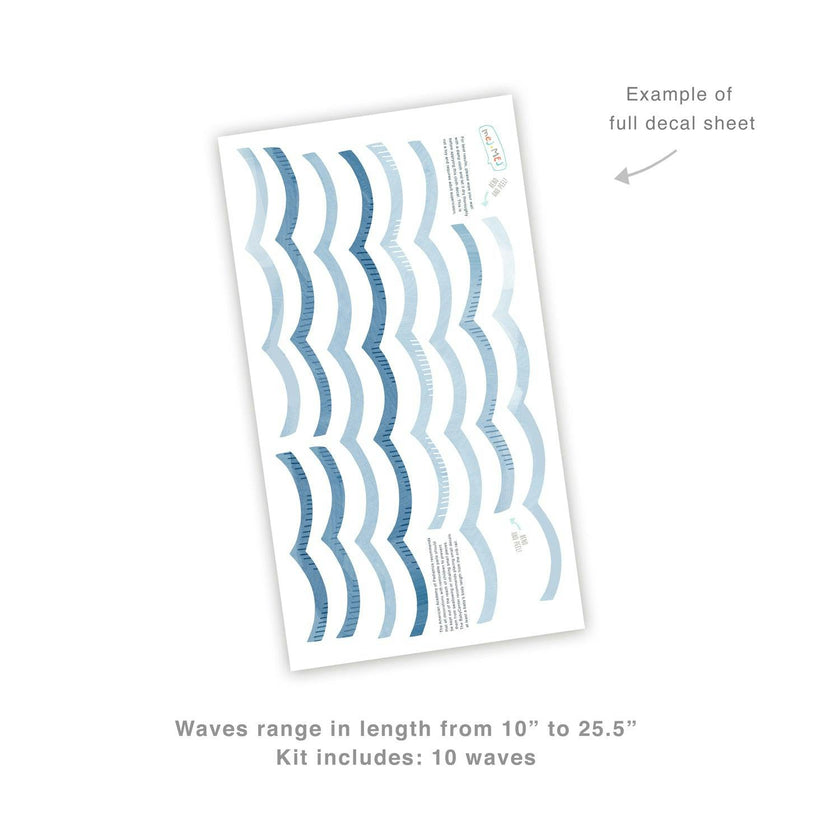 Waves • Peel-and-Stick Wall Decals