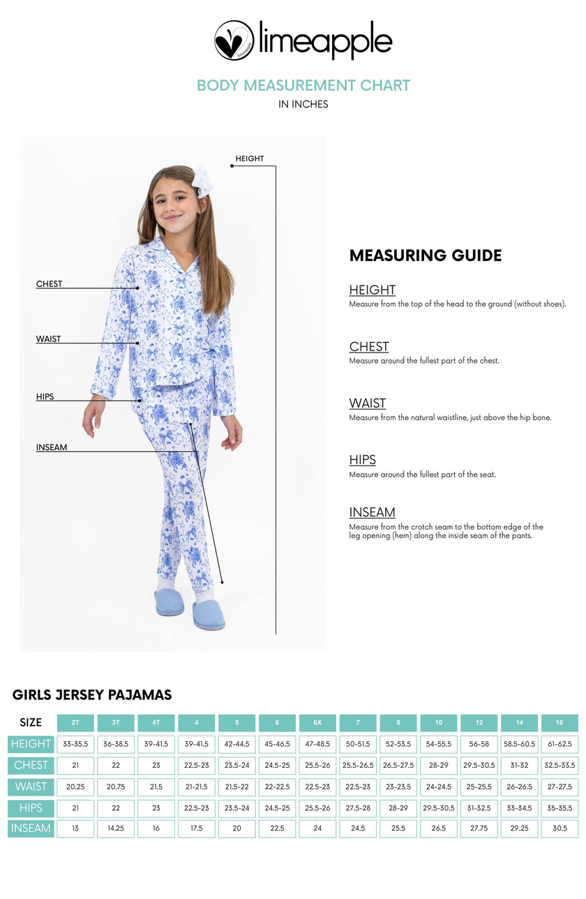 Dreamy Skies Long Sleeve Jersey Pajama Pant Set