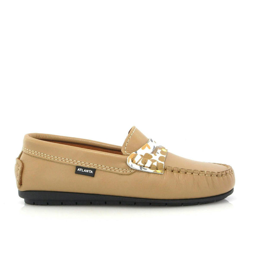032 Walkers - beige smooth & flowers