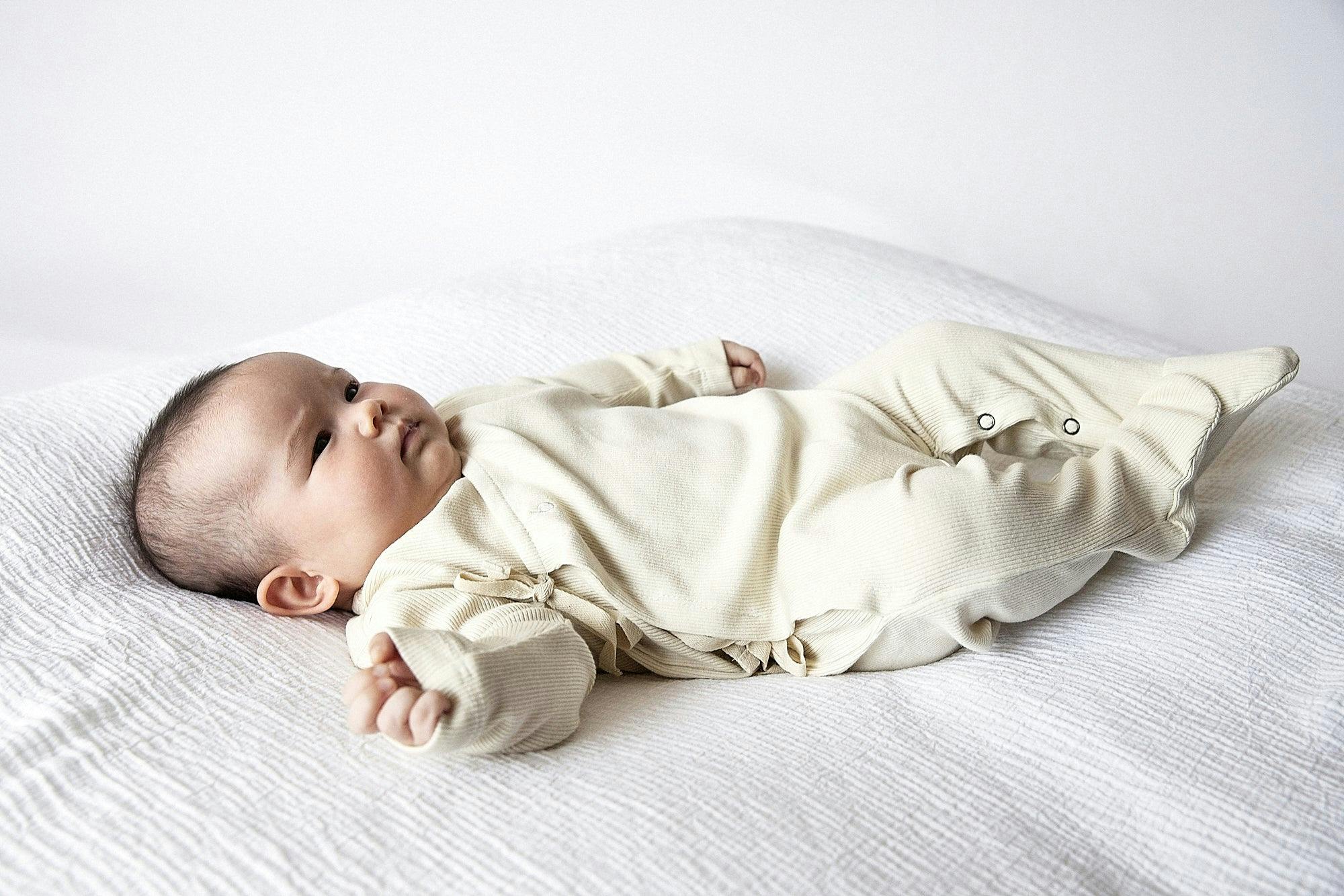 Rib Kimono Onesie