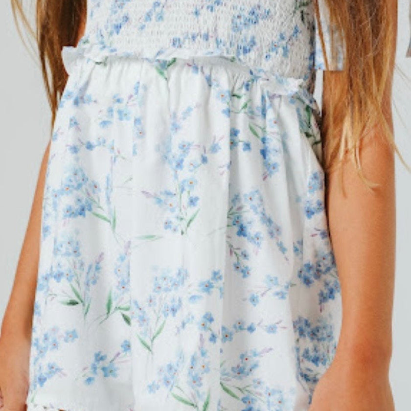 Shellona romper in blue