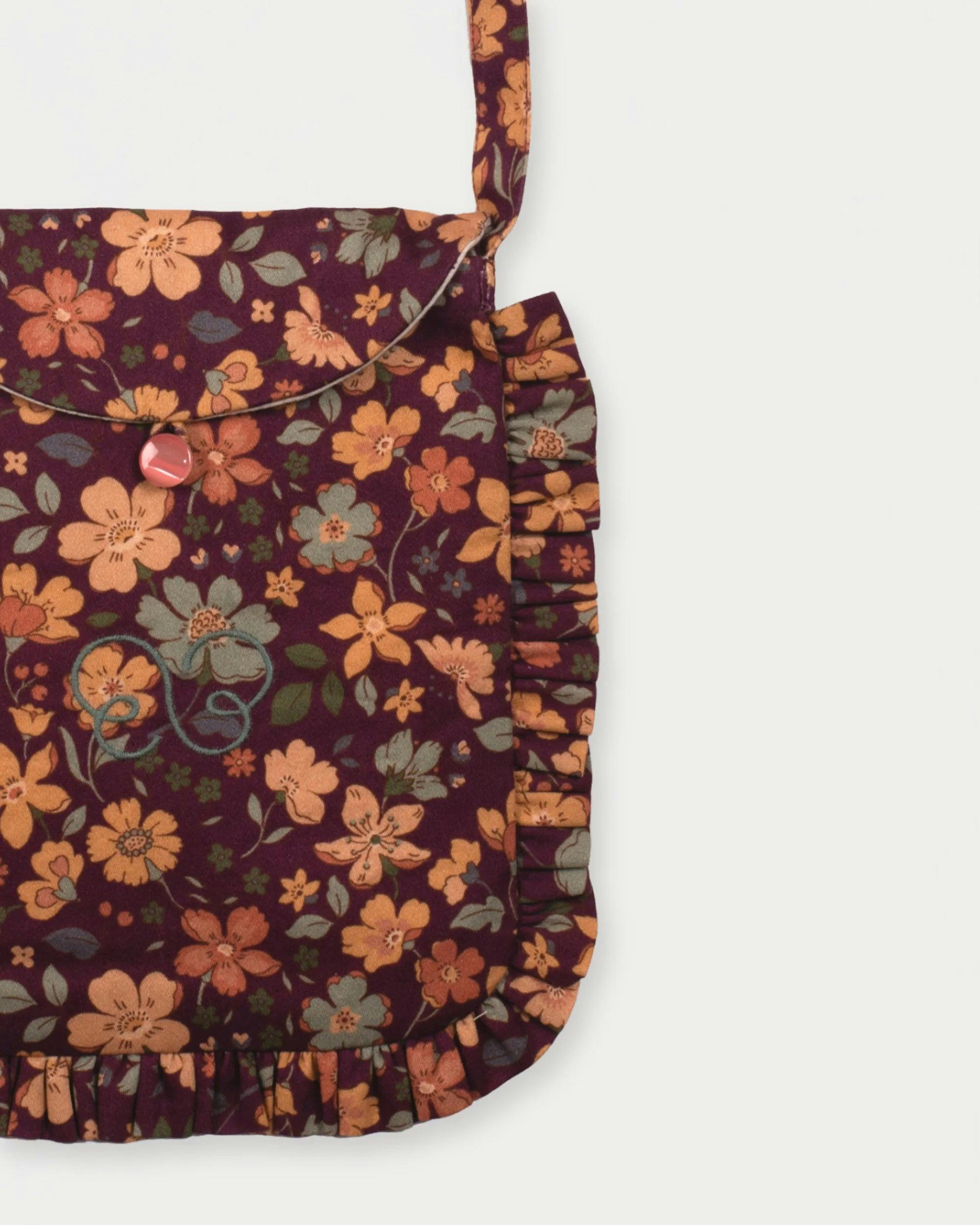 Miss Sunday Sling - Garden Flowers Plum