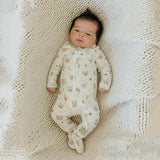 Zip-Up Footie Pajama - Wilder