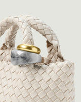 St. Barths Petit Tote Beads | Linen