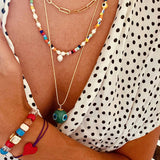 Charli Evil Eye Pendant Necklace