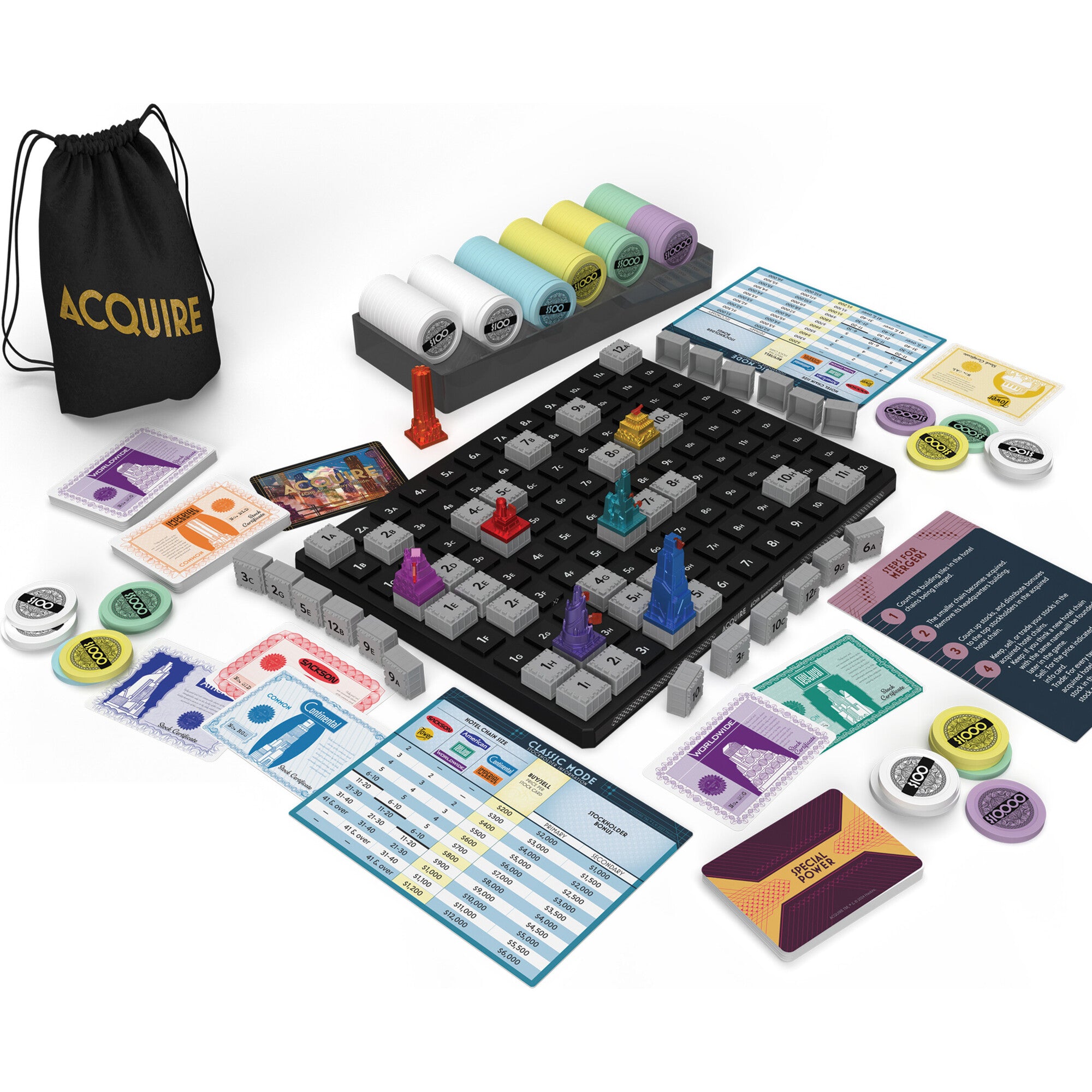 Renegade Game Studios: Acquire 60th Anniversary Edition