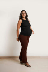 Georgina Over-Bump Maternity Knit Pants