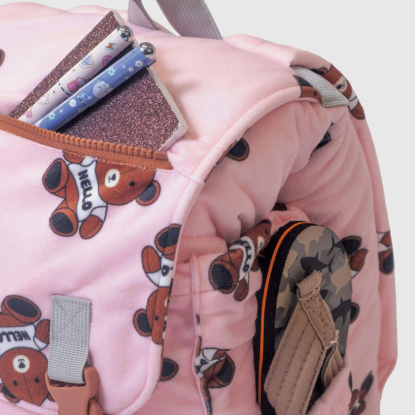 Sleep-N-Pack™ – Little Kid Size | Cozy Mink Collection: Teddy Bears