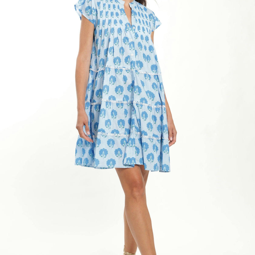 Dalia Dress - Deep Sky