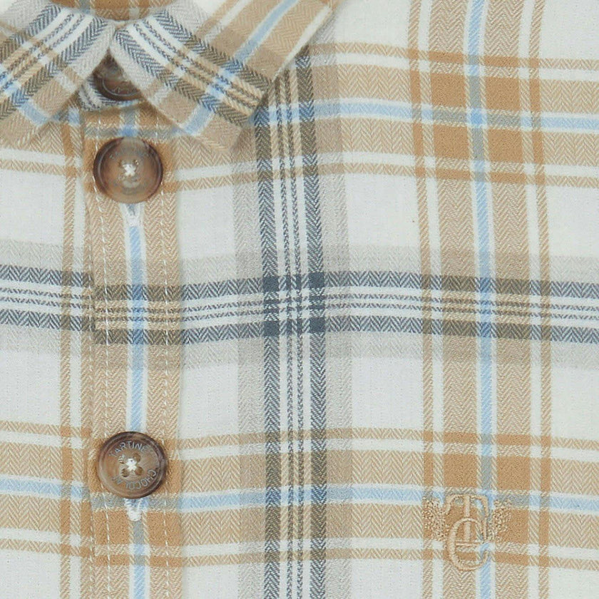 TARTINE ET CHOCOLAT ON SHIRT - NACRE