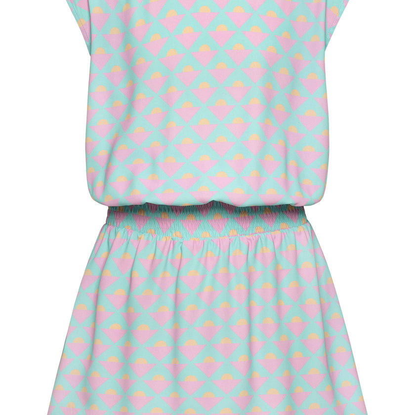 Josie Dress Abstract Horizon