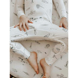 Convertible Pajama, White
