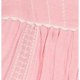 Serena Girls Tassel Dress Pink Embroidery, Pink Embroidery