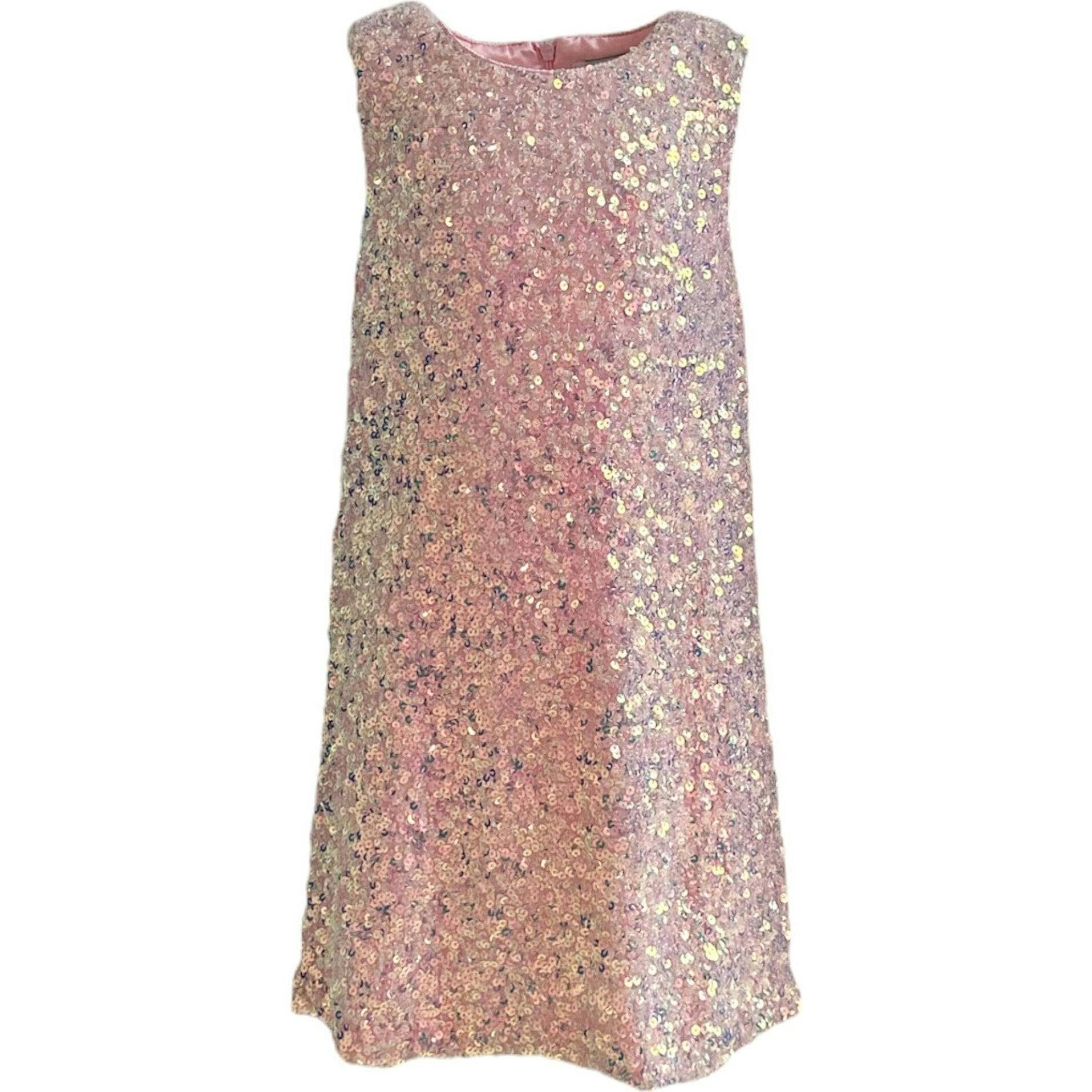 Rose Shimmer Dress