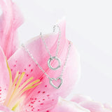 Liam Heart Clasp Necklace