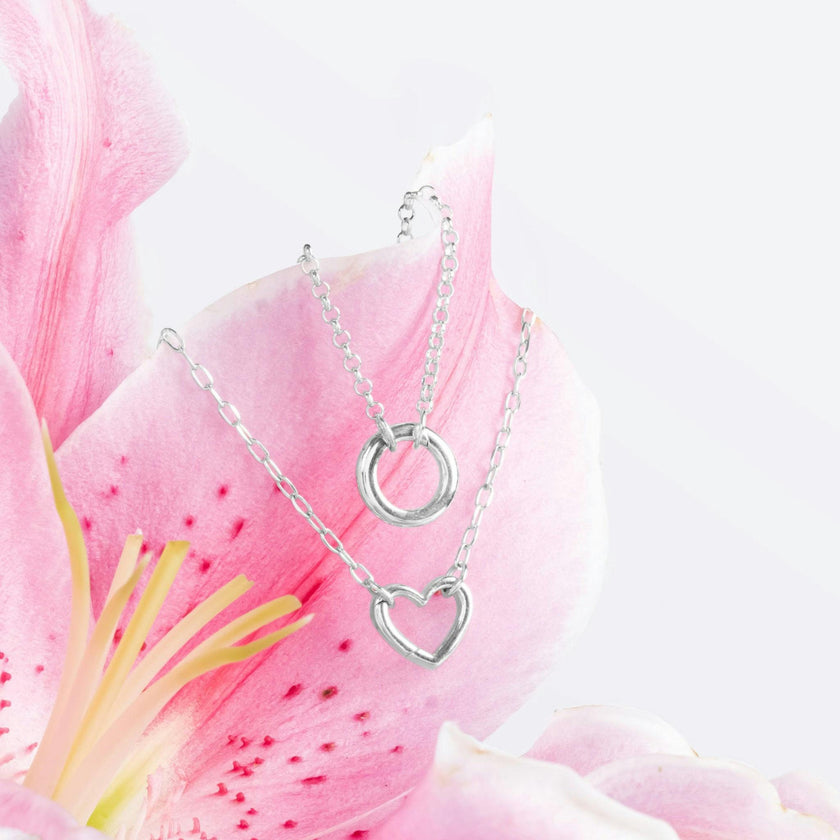Liam Heart Clasp Necklace