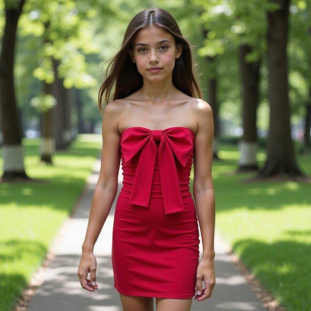 Tween Teddie Party Dress- Tweens and Juniors