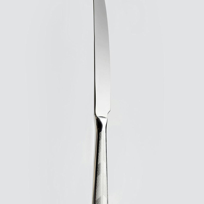 Table Knives ZIG ZAG Set of 6  Steel L 9.25"