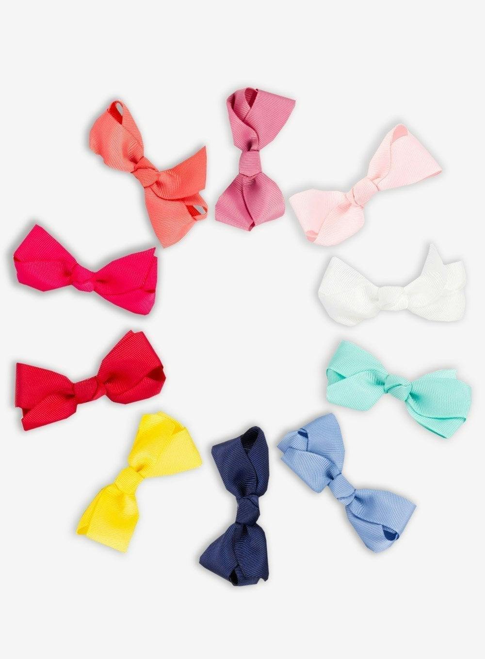 Large Bow Hair Clip in Navy